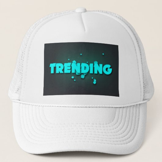 Trendende vrachtwagenhoed te koop. trucker pet (Voorkant)