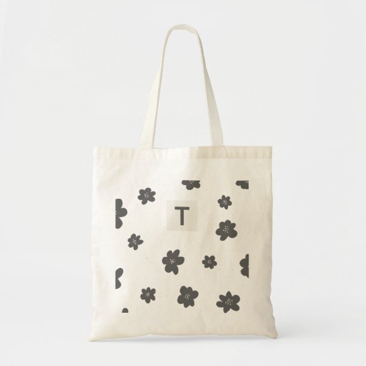 Trendifyx bloem canvas tas (Voorkant)