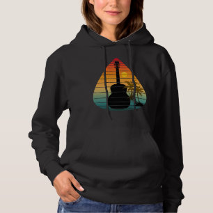 TRENDIGE GUITAR PICK ZONSONDERGANG HOODIE