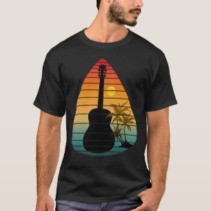 TRENDIGE GUITAR PICK ZONSONDERGANG T-SHIRT