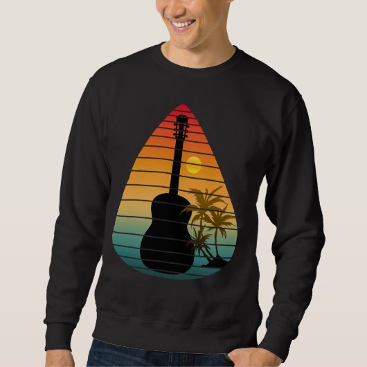 TRENDIGE GUITAR PICK ZONSONDERGANG TRUI (Voorkant)