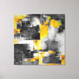 Trending Abstract Schilderen Kunst M3 Canvas Print
