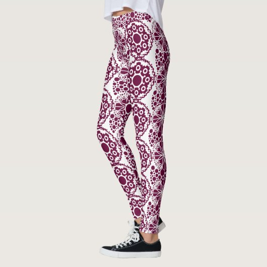 Trending Abstracte patroon Leggings (Links)