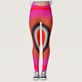 Trending Abstracte roze Leggings