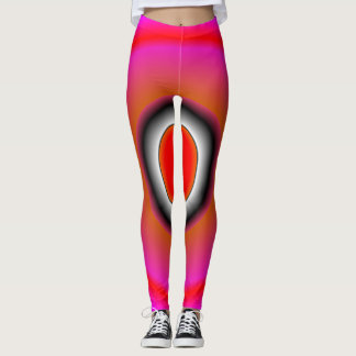 Trending Abstracte roze Leggings