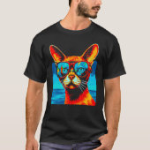 Trending Abyssinian Cat T-shirt (Voorkant)