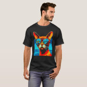 Trending Abyssinian Cat T-shirt (Voorkant volledig)