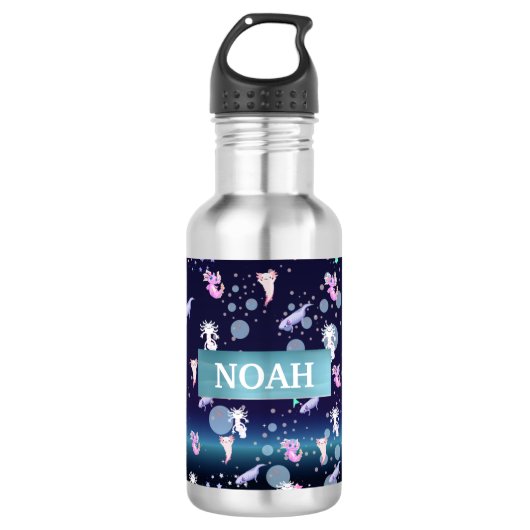 Trending Axolotl Water Fles (Voorkant)