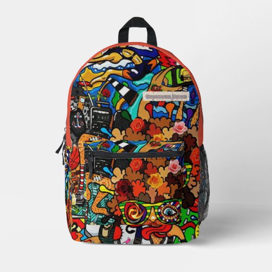 trending bag bedrukte rugzak (Voorkant)