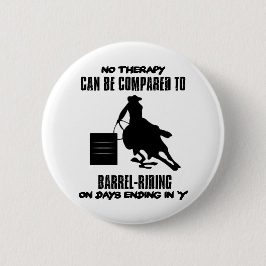 Trending Barrel-rijdende design Ronde Button 5,7 Cm (Voorkant)