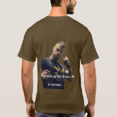 Trending Basic Donker T-shirt Verkocht door Zazzle (Achterkant)