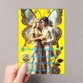 Trending Clear Acrylic Invitation Cards by Zazzle Acryl Uitnodigingen (Insitu (Draagbaar))