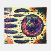 Trending Custom Fleece Blankets on Zazzle USA – (Voorkant (Horizontaal))