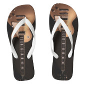 Trending Custom Guitar Teenslippers sjabloon (Voetbed)