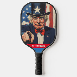 Trending Custom Message Trump 2024 Pickleball Paddle