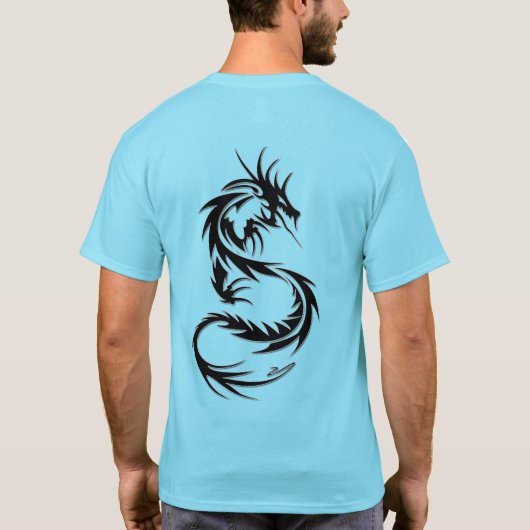Trending Dragon Tattoo Style T-Shirt (Achterkant)