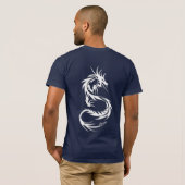 Trending Dragon Tattoo Style T-Shirt (Achterkant volledig)