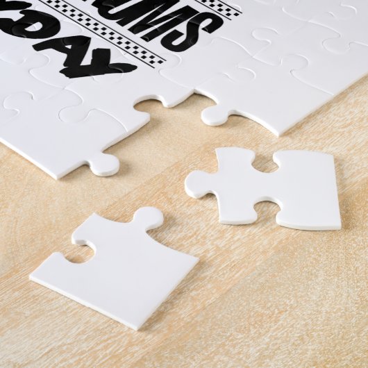 Trending Drummer-design Legpuzzel (Zijkant)