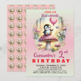 Trending Feest Dieren Pinguïn Kinderen Jongen Meis Kaart