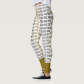 Trending flower Grass Capri Leggings (Links)