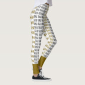 Trending flower Grass Capri Leggings (Rechts)