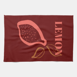 Trending Fruit en Groente Illustraties Theedoek