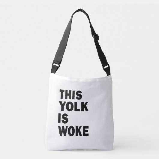 Trending Funny Egg Humor Gezegde Canvas tas Design (Voorkant)