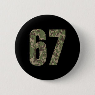 Trending Gen Alpha Zes Zeven 6 7 Meme Cam Multi Ca Ronde Button 5,7 Cm