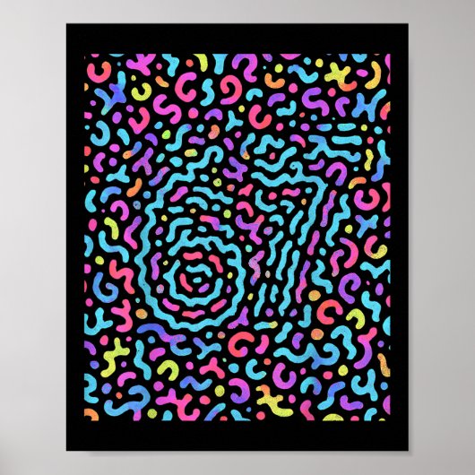 Trending Gen Z Alpha Zes Zeven 6 7 _4 Poster (Voorkant)