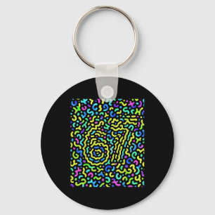 Trending Gen Z Alpha Zes Zeven 6 7 _6 Sleutelhanger
