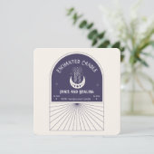 Trending Instant Download Witchy Candle Labels Kaart (Staand voorkant)