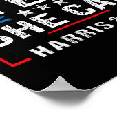 Trending Kamala Ja dat kan ze Poster (Hoek)