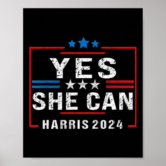 Trending Kamala Ja dat kan ze Poster (Voorkant)