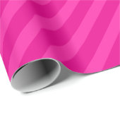 Trending Klassieke Gestreepte Sjabloon Heet Roze C Cadeaupapier (Rol Hoek)