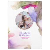 Trending Klembord Moody Waterverf FOTO en TEKST (Achterkant)