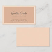 Trending kleuren Stijlvol ontwerp Modern Professio Visitekaartje (Voorkant / Achterkant)