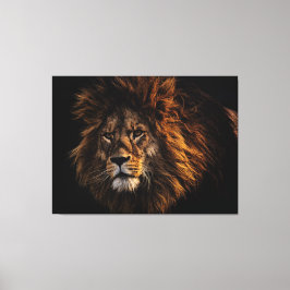 Trending Lion voor interieur huisdecoratie Canvas Afdruk