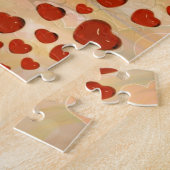 Trending love hararts, accessoires. Valentijnsdag Legpuzzel (Zijkant)