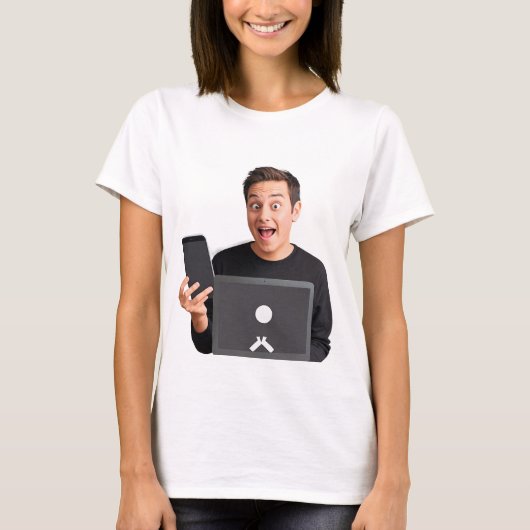 Trending Meme Design - Humor & Pop Cultuur T-shirt (Voorkant)