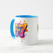 Trending Meme Modern Teen 67 6-7 IYKYK Mok (Voorkant links)