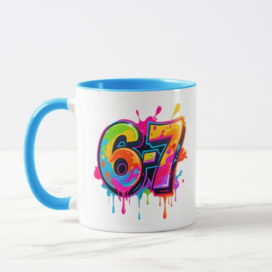 Trending Meme Moderne Tiener 67 6-7 IYKYK Mok (Links)