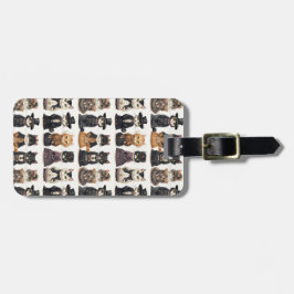 Trending mode kat gepersonaliseerde Bagagelabels