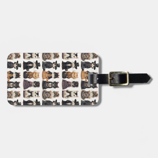 Trending mode kat gepersonaliseerde Bagagelabels (Voorkant horizontaal)