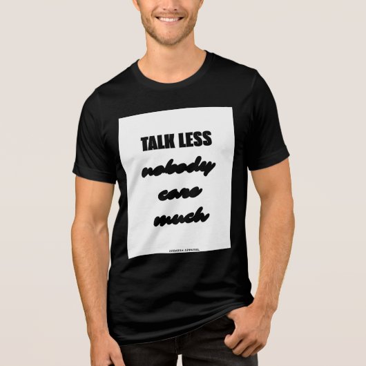 Trending Modecollectie Tri-Blend Shirt (Voorkant)