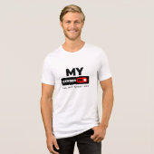 Trending Modecollectie Tri-Blend Shirt (Voorkant volledig)