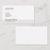 Trending Modern Elegant Creatief Eenvoudig Grafisc Visitekaartje (Voorkant / Achterkant)