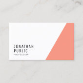 Trending Modern Elegant Professional Sjabloon Visitekaartje (Voorkant)