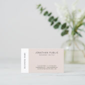 Trending Moderne Elegant Simple Design Sjabloon Visitekaartje (Staand voorkant)