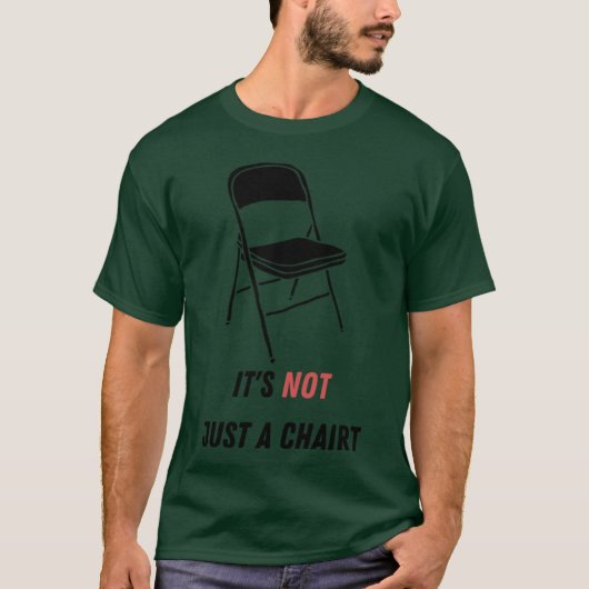 Trending Montgomery Vouwstoel Oversized T-shirt (Voorkant)