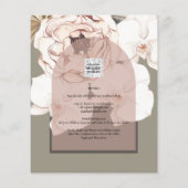 Trending MOSS BLUSH TROUWEN Sage Stofachtig Roze Flyer (Achterkant)